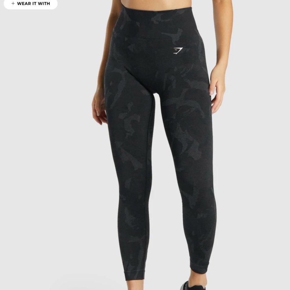 BRAND NEW GYMSHARK ADAPT CAMO SEAMLESS LEGGINGS